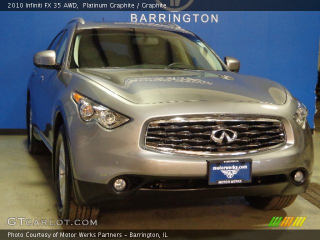 2010 Infiniti FX 35 AWD in Platinum Graphite