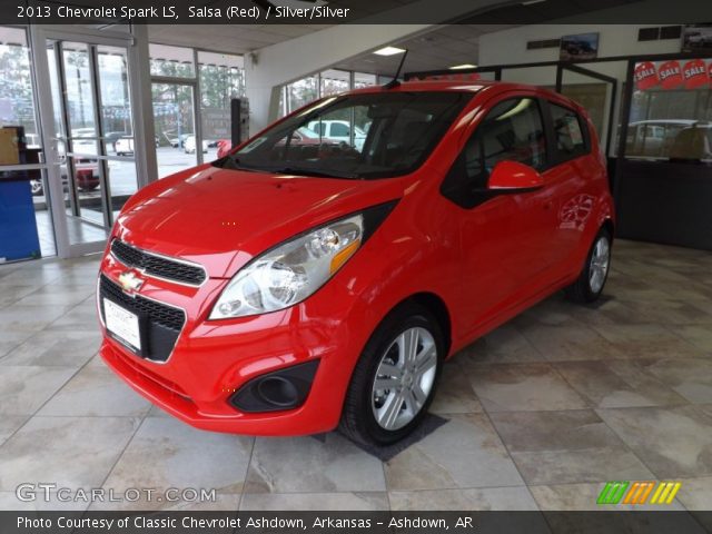 2013 Chevrolet Spark LS in Salsa (Red)