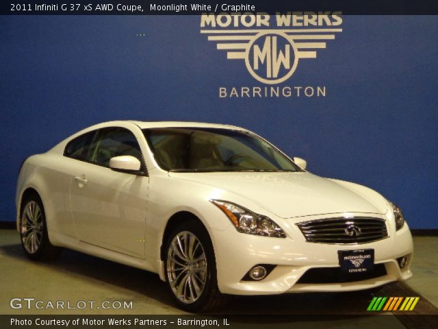 2011 Infiniti G 37 xS AWD Coupe in Moonlight White
