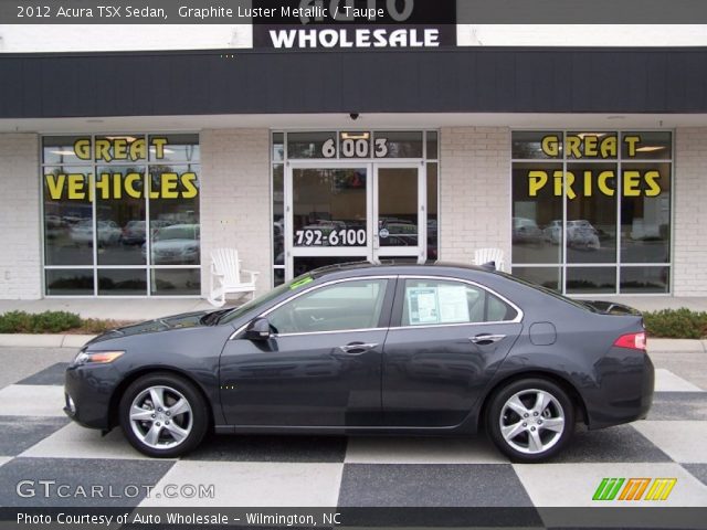 2012 Acura TSX Sedan in Graphite Luster Metallic