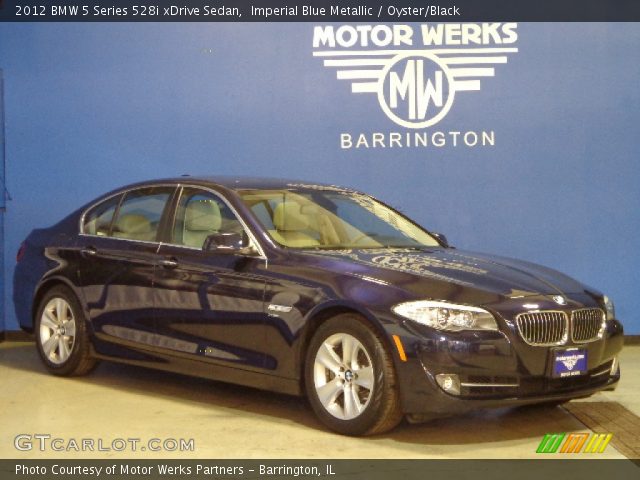 2012 BMW 5 Series 528i xDrive Sedan in Imperial Blue Metallic