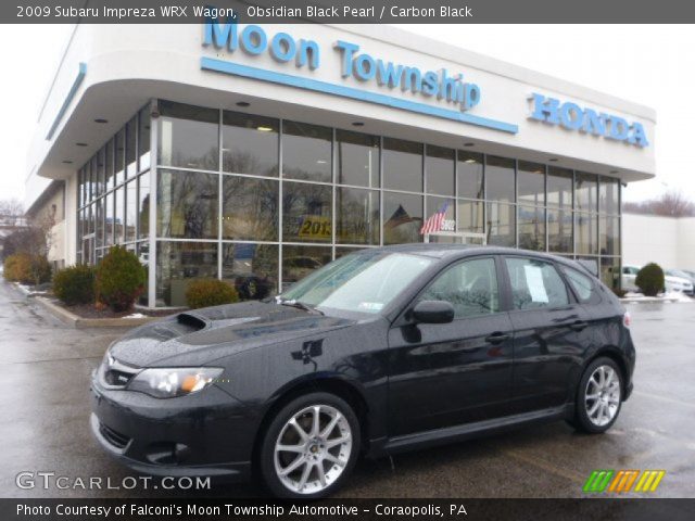 2009 Subaru Impreza WRX Wagon in Obsidian Black Pearl