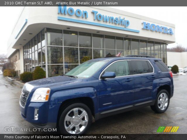 2010 GMC Terrain SLT AWD in Atlantic Blue Metallic