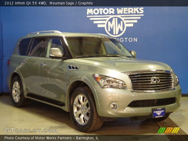 2012 Infiniti QX 56 4WD in Mountain Sage