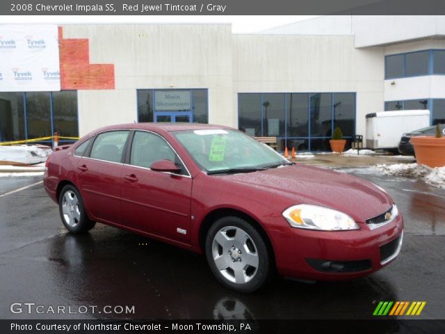 2008 Chevrolet Impala SS in Red Jewel Tintcoat