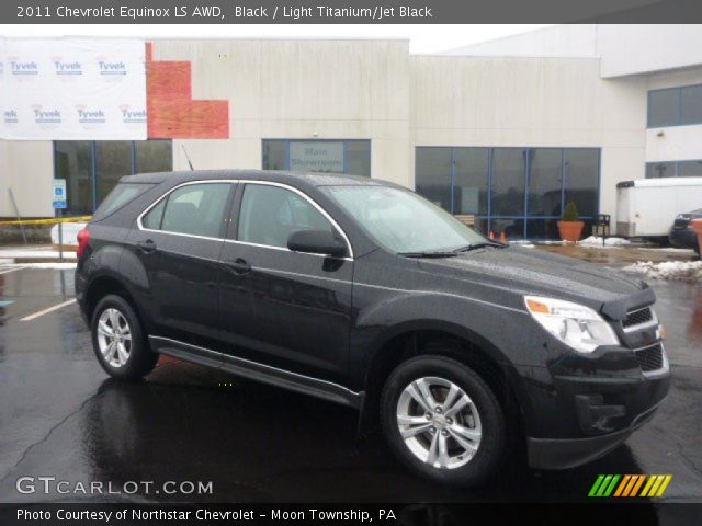 2011 Chevrolet Equinox LS AWD in Black