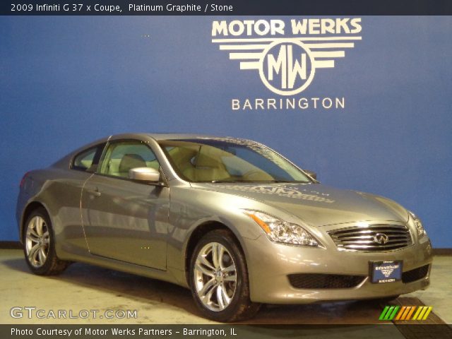2009 Infiniti G 37 x Coupe in Platinum Graphite