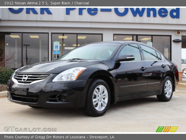 2012 Nissan Altima 2.5 S in Super Black