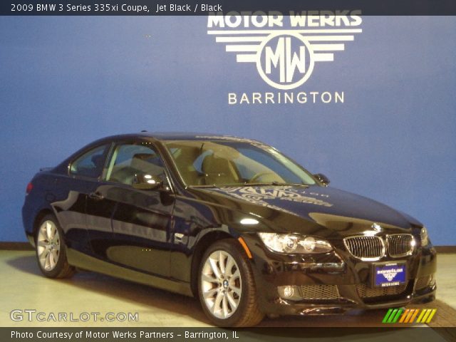 2009 BMW 3 Series 335xi Coupe in Jet Black