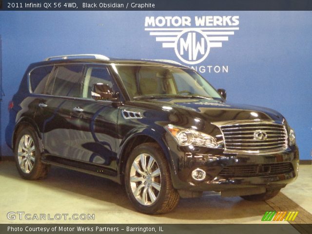 2011 Infiniti QX 56 4WD in Black Obsidian