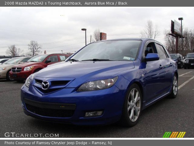 2008 Mazda MAZDA3 s Touring Hatchback in Aurora Blue Mica