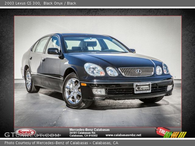 2003 Lexus GS 300 in Black Onyx