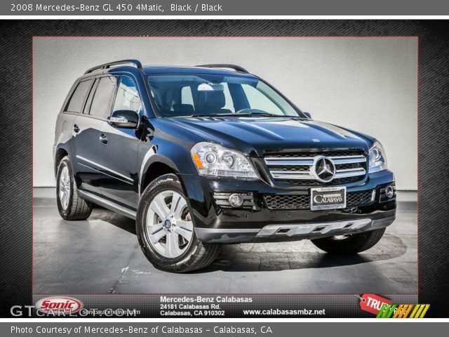 2008 Mercedes-Benz GL 450 4Matic in Black