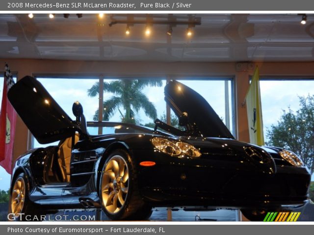 2008 Mercedes-Benz SLR McLaren Roadster in Pure Black