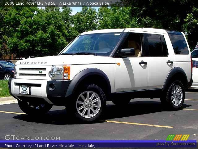 2008 Land Rover LR3 V8 SE in Alaska White
