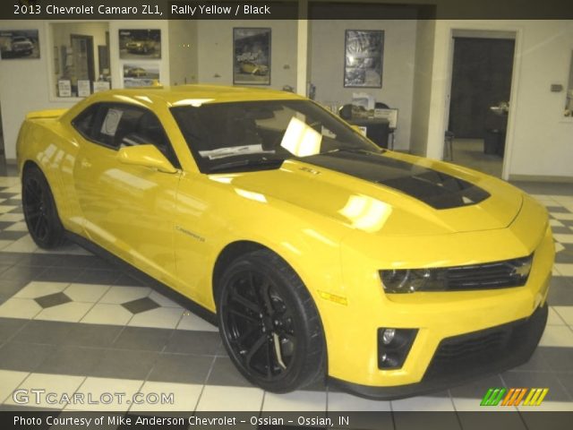 2013 Chevrolet Camaro ZL1 in Rally Yellow