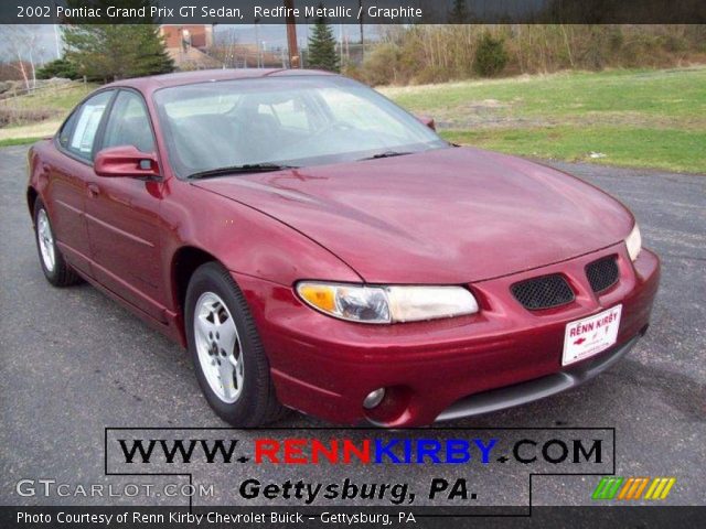 2002 Pontiac Grand Prix GT Sedan in Redfire Metallic