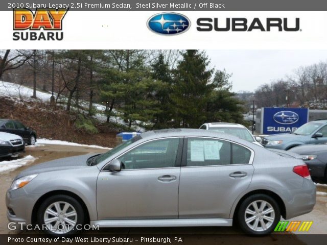2010 Subaru Legacy 2.5i Premium Sedan in Steel Silver Metallic