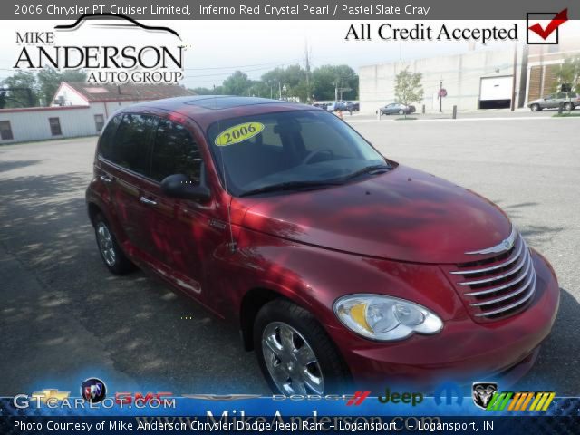 2006 Chrysler PT Cruiser Limited in Inferno Red Crystal Pearl