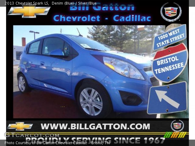 2013 Chevrolet Spark LS in Denim (Blue)