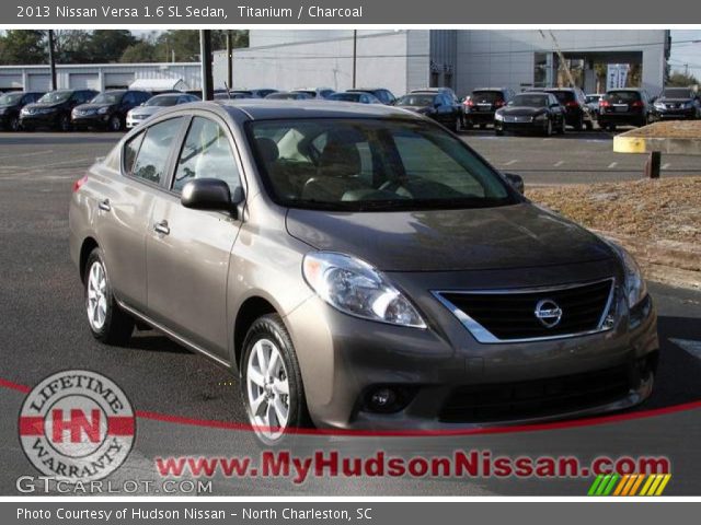 2013 Nissan Versa 1.6 SL Sedan in Titanium