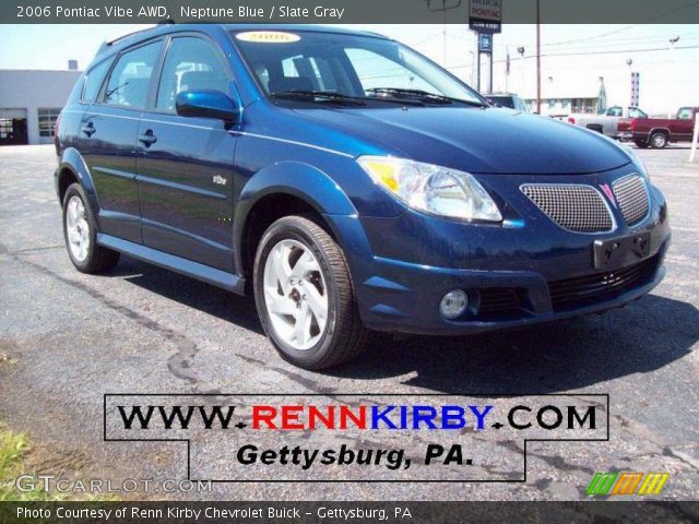 2006 Pontiac Vibe AWD in Neptune Blue