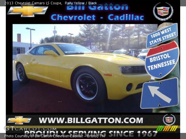 2013 Chevrolet Camaro LS Coupe in Rally Yellow