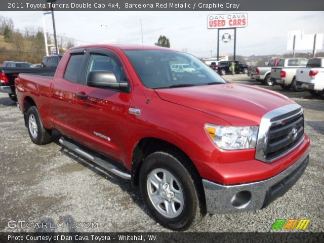 2011 Toyota Tundra Double Cab 4x4 in Barcelona Red Metallic