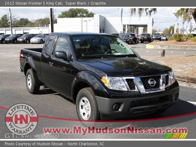 2012 Nissan Frontier S King Cab in Super Black