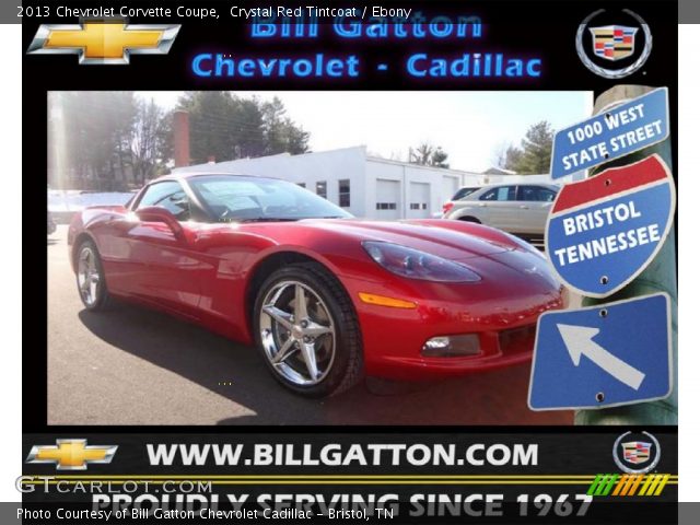 2013 Chevrolet Corvette Coupe in Crystal Red Tintcoat