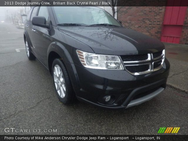 2013 Dodge Journey Crew in Brilliant Black Crystal Pearl