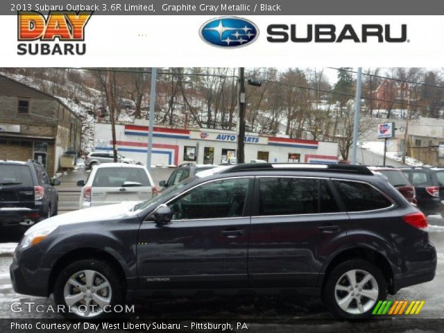 2013 Subaru Outback 3.6R Limited in Graphite Gray Metallic