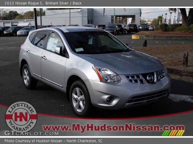 2013 Nissan Rogue S in Brilliant Silver
