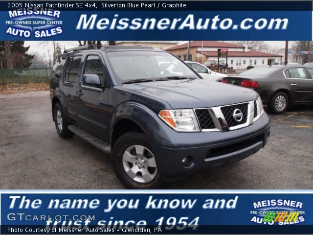 2005 Nissan Pathfinder SE 4x4 in Silverton Blue Pearl