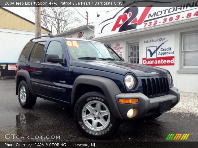 2004 Jeep Liberty Sport 4x4 in Patriot Blue Pearl