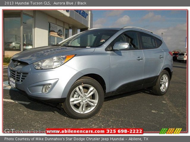 2013 Hyundai Tucson GLS in Aurora Blue