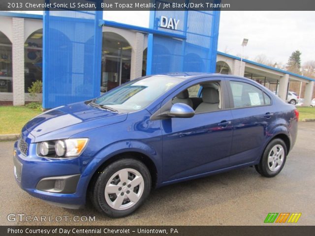 2013 Chevrolet Sonic LS Sedan in Blue Topaz Metallic