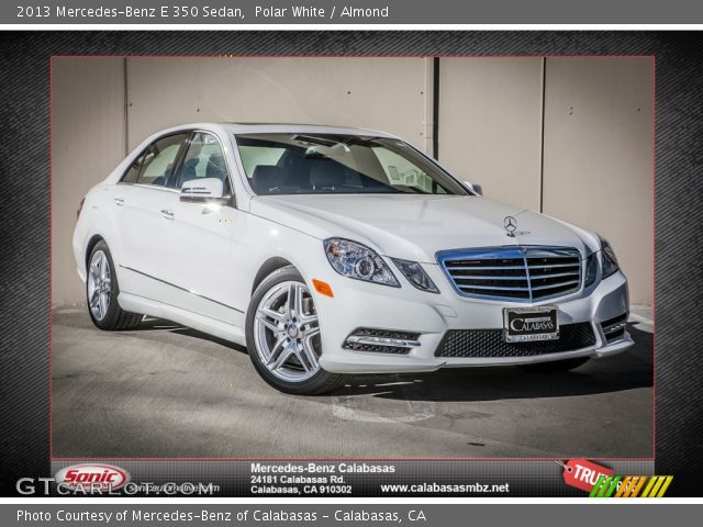 2013 Mercedes-Benz E 350 Sedan in Polar White