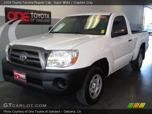 2009 Toyota Tacoma Regular Cab in Super White