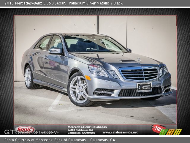 2013 Mercedes-Benz E 350 Sedan in Palladium Silver Metallic