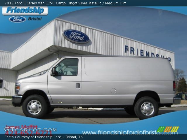 2013 Ford E Series Van E350 Cargo in Ingot Silver Metallic