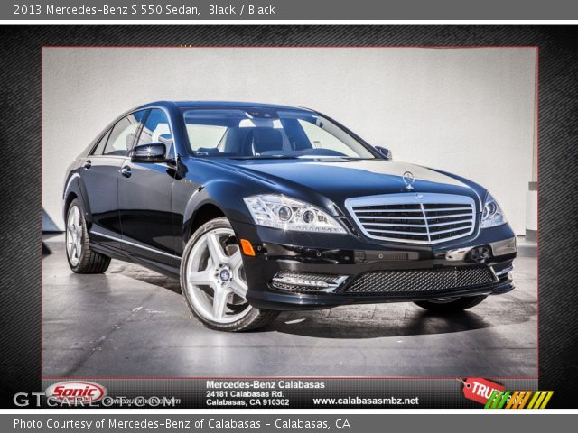 2013 Mercedes-Benz S 550 Sedan in Black