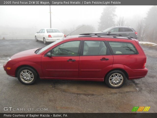 2005 Ford Focus ZXW SE Wagon in Sangria Red Metallic