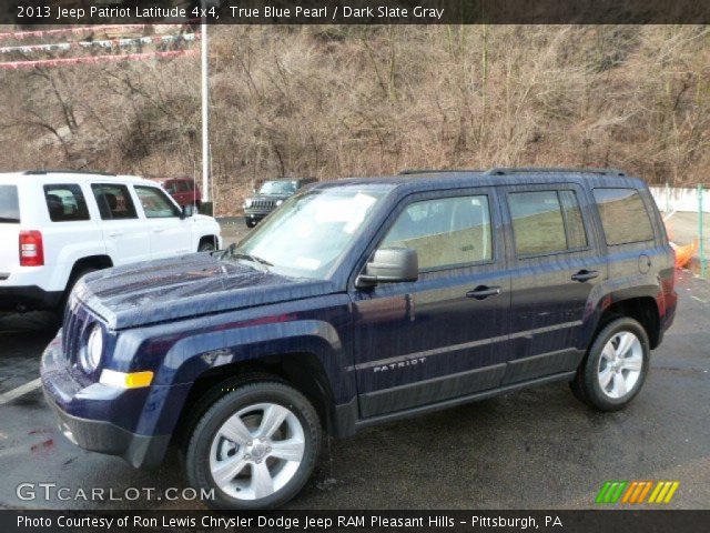 2013 Jeep Patriot Latitude 4x4 in True Blue Pearl