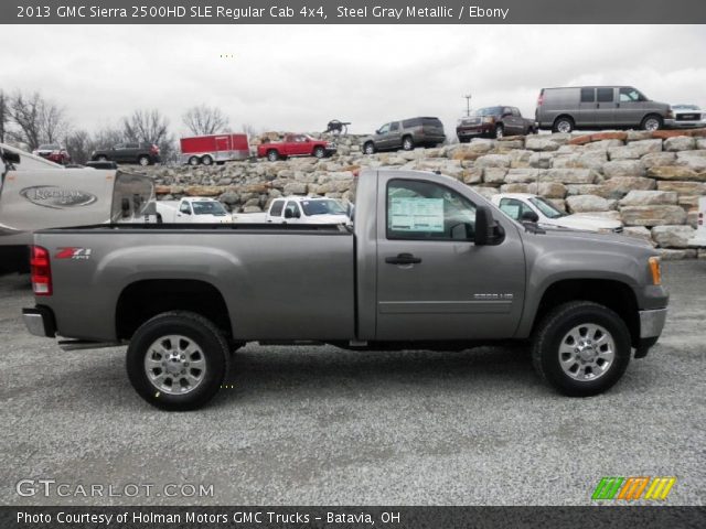 2013 GMC Sierra 2500HD SLE Regular Cab 4x4 in Steel Gray Metallic