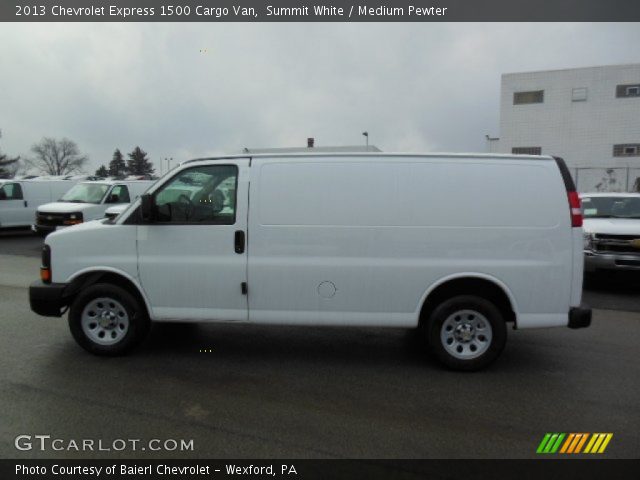 2013 Chevrolet Express 1500 Cargo Van in Summit White
