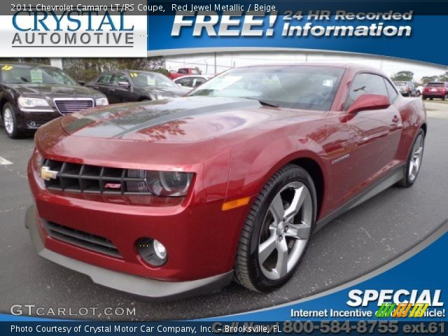 2011 Chevrolet Camaro LT/RS Coupe in Red Jewel Metallic