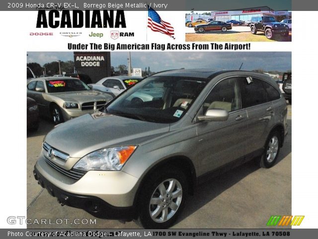 2009 Honda CR-V EX-L in Borrego Beige Metallic