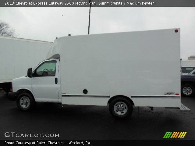 2013 Chevrolet Express Cutaway 3500 Moving Van in Summit White