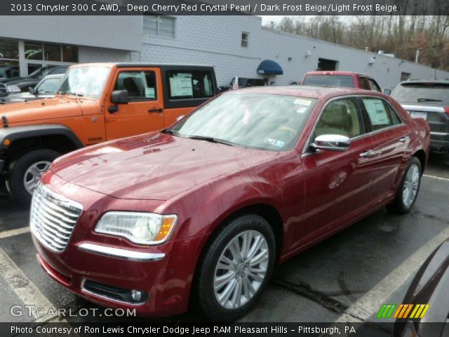 2013 Chrysler 300 C AWD in Deep Cherry Red Crystal Pearl